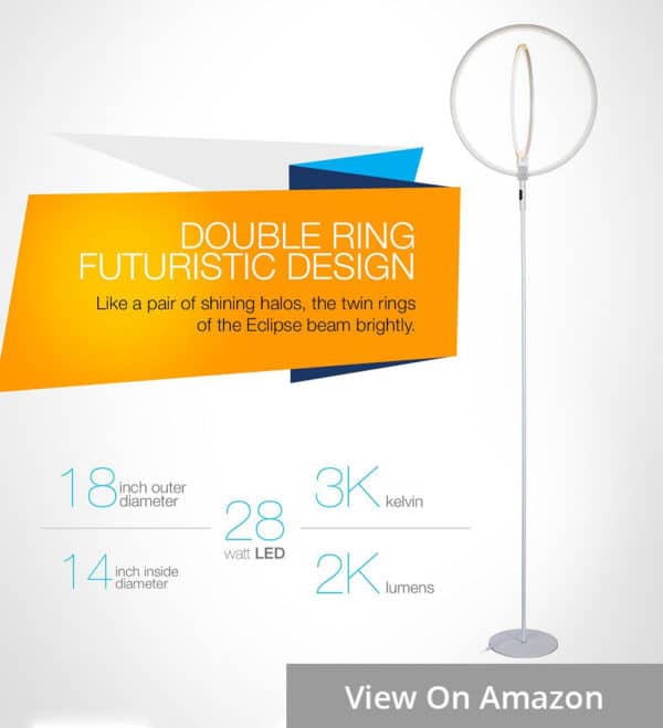 The Best Floor Lamps Of 2019 Er S Guide Reviews Brightech Eclipse Creative Floor Lamp