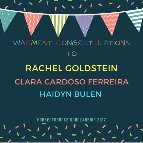 Hooked To Books Scholarship Congratulations