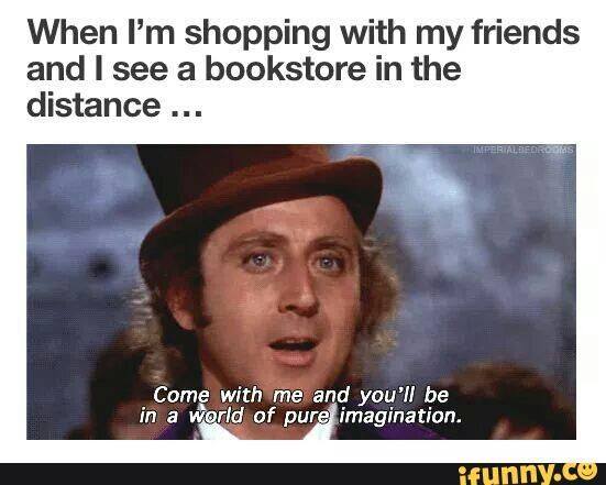 I see bookstore in the distance