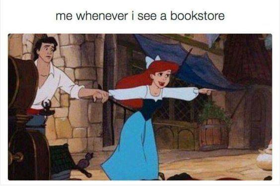 Whenever I see a bookstore