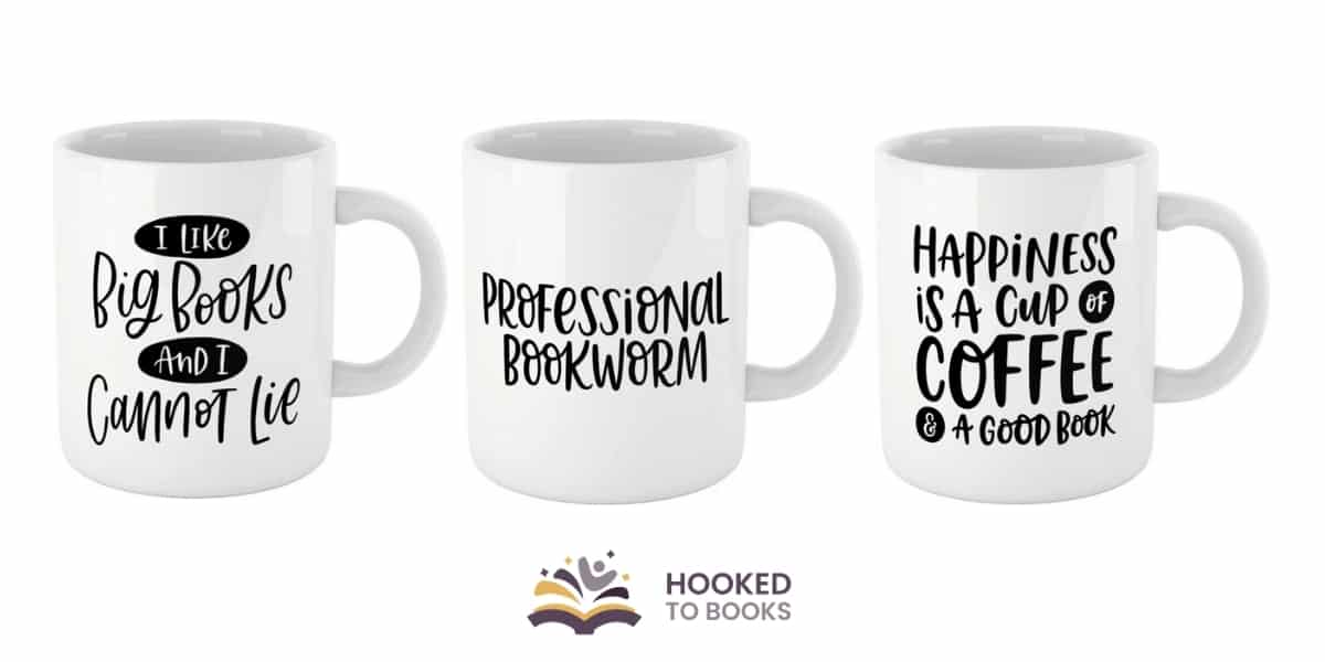 Book Lover Coffee Mug. Bookworm Coffee Cup. Bookmarks Are for Quitters.  Book Coffee Lover Gift. Book Mug. Teacher Coffee Mug. 