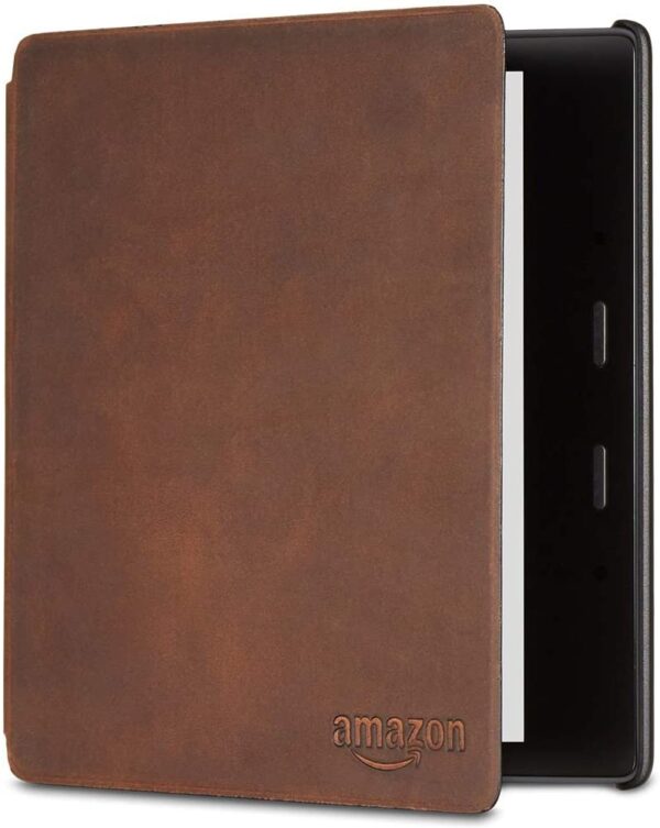 The Kindle Oasis Premium Leather Cover