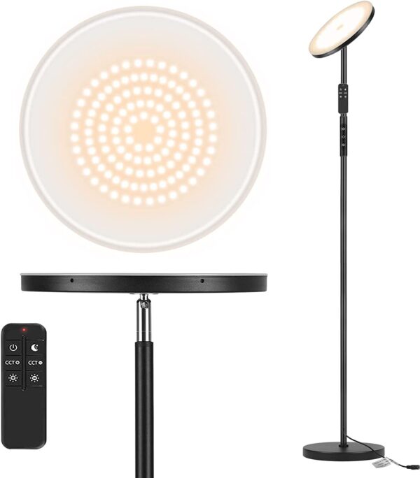 Yikuneng LED– Best LED Torchiere Floor Lamp