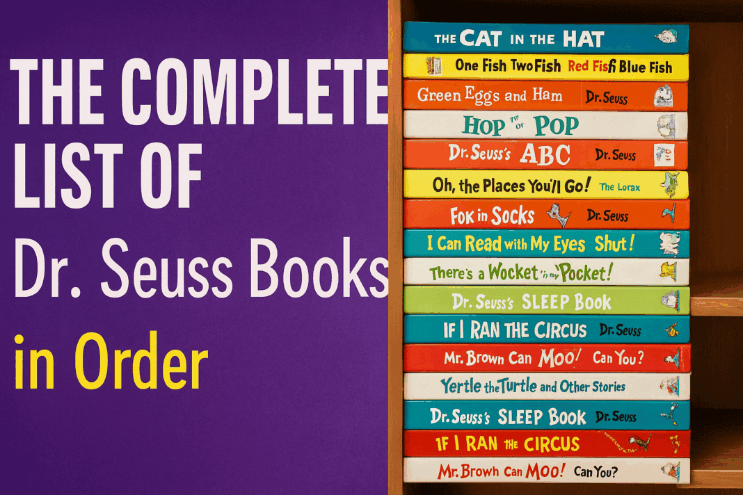list of dr seuss books