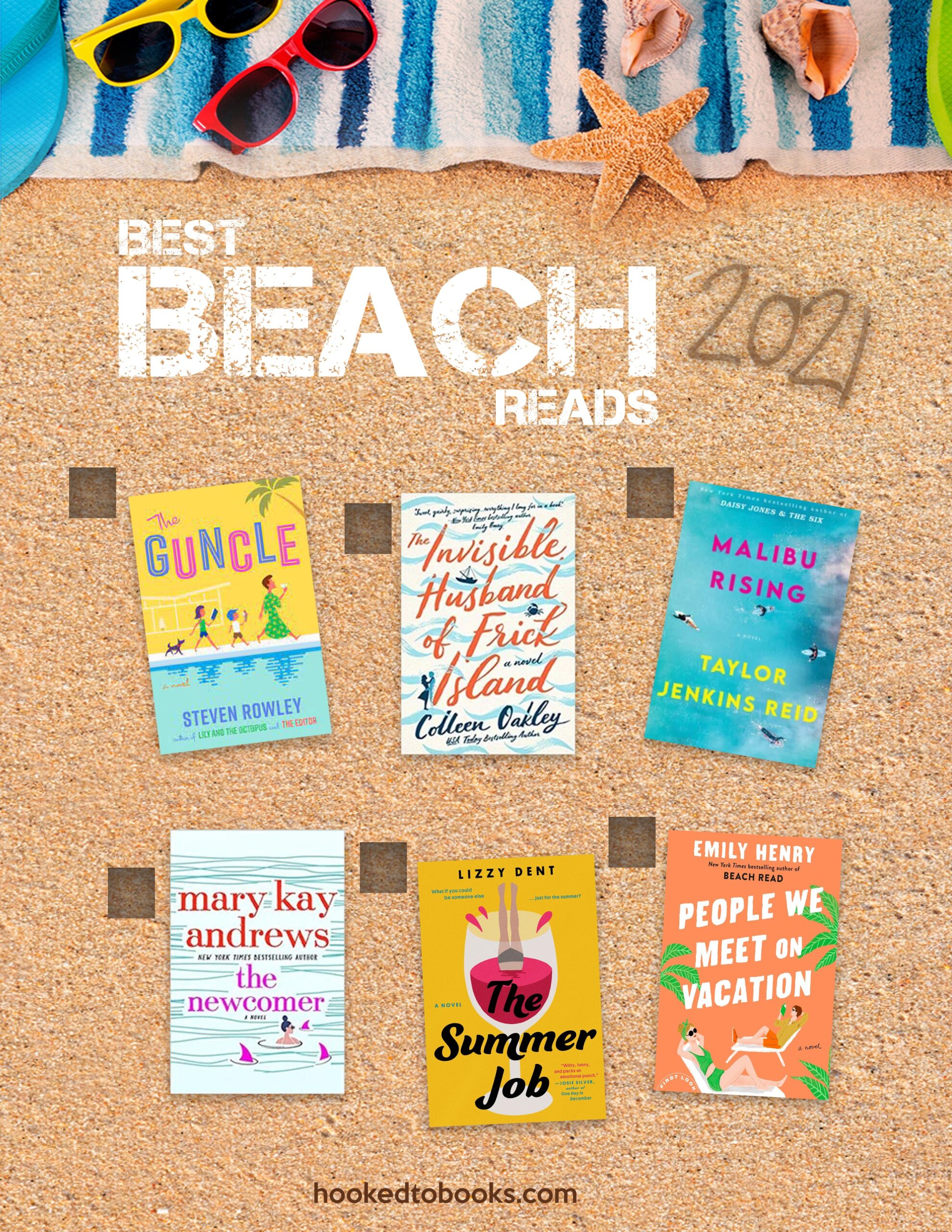 Best Beach Reads for 2021 Checklist Hooked To Books