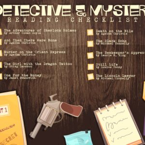 Detective & Mystery Reading Checklist