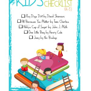 Kids Reading Checklist