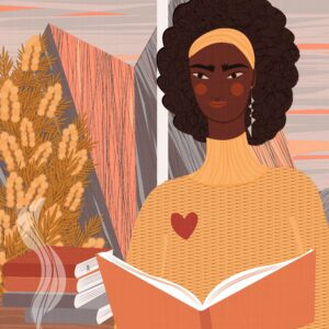 "My Heart Belongs To Books" Digital Download Print