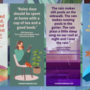 Rainy Day Digital Download Printable Bookmarks
