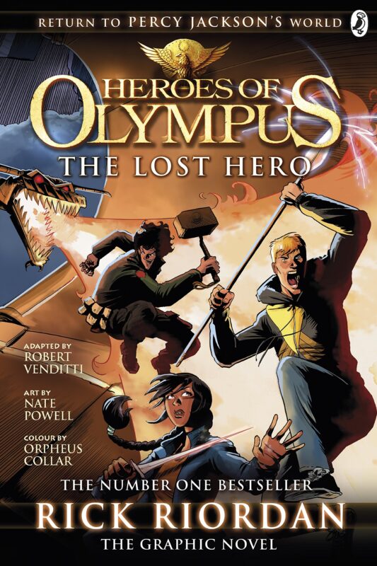 The Lost Hero (2014) (with Robert Venditti, Nate Powell, and Orpheus Collar)