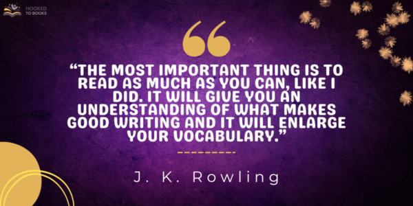 The most important thing is to read as much as you can, like I did. It will give you an understanding of what makes good writing and it will enlarge your vocabulary